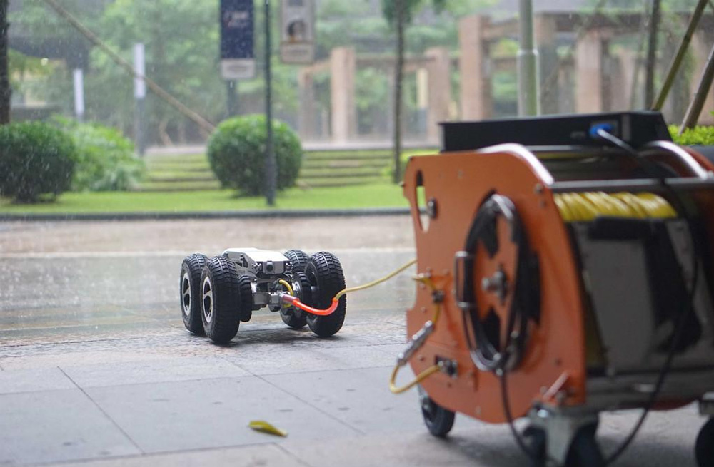 迈皋桥管道检测机器人