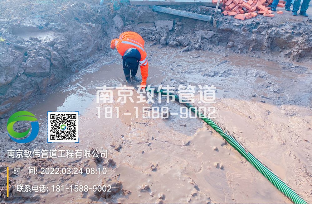 迈皋桥工地泥浆清理